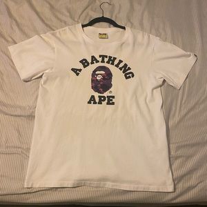 Bape college tee